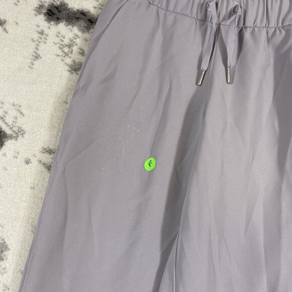 Lululemon On The Fly Jogger Womens Size 2 Silver Athleisure Tapered Stretch Gym - Picture 3 of 14